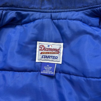 VTG 90s MLB Los Angeles Dodgers STARTER DIAMOND COLLECTION SATIN