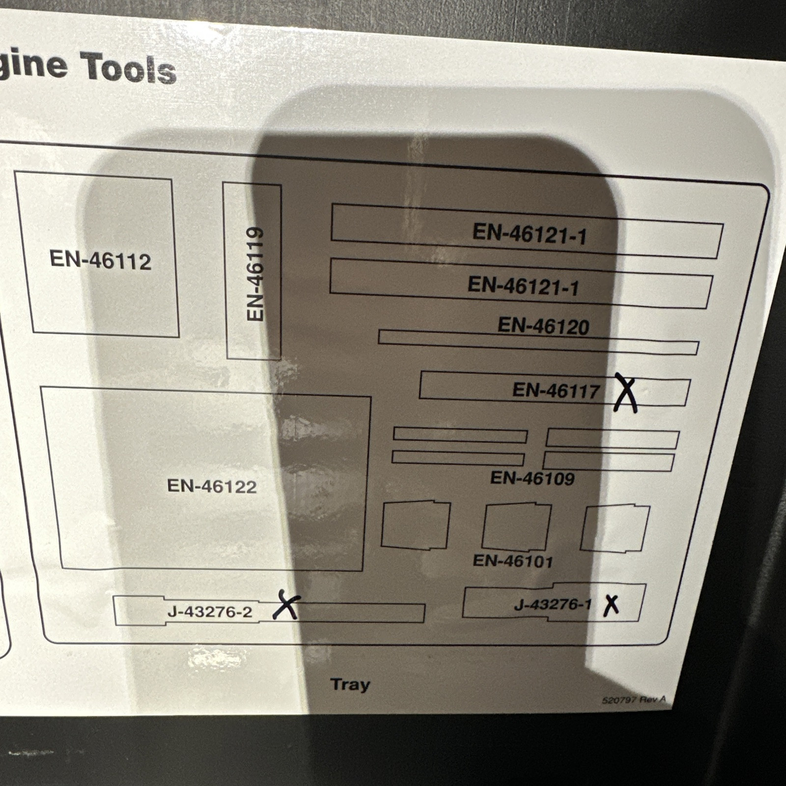 Kent Moore High Feature Engine Tool EN-46124  2004-2012 high feature V6 engines