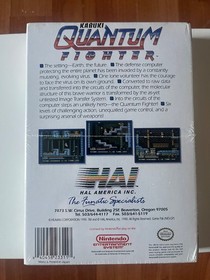 Kabuki Quantum Fighter NES New Factory Sealed H-Seam
