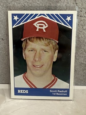1983 Cedar Rapids Reds TCMA #15 Scott Radloff