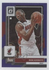 2022-23 Panini Donruss Optic Purple Prizm Bam Adebayo #174 0l1