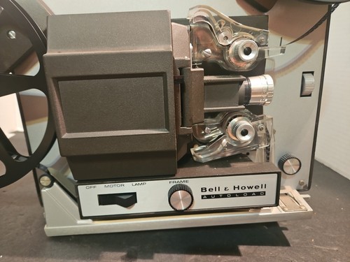 Bell Howell Movie Projector 356A Autoload 8 mm Super 8 Motor Works! Vintage VTG - Picture 3 of 14