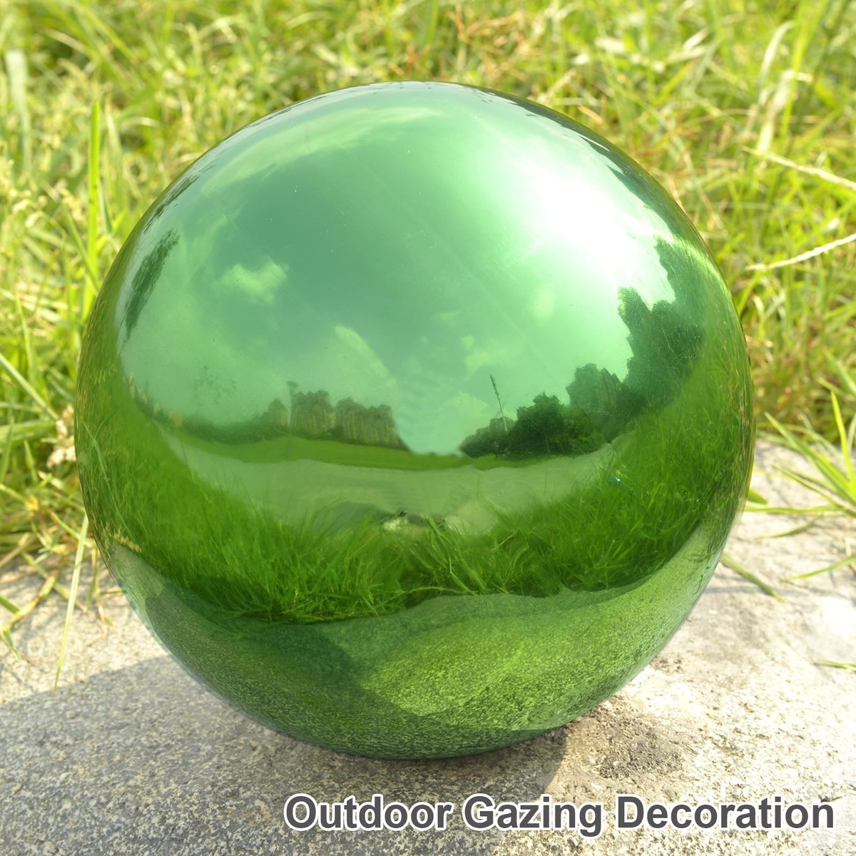 Stainless Steel Gazing Balls - 12PC Garden Mirror Spheres For Outdoor Decor