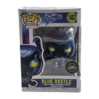 Funko POP! Movies Blue Beetle #1406 Limited Edition Glow Chase New