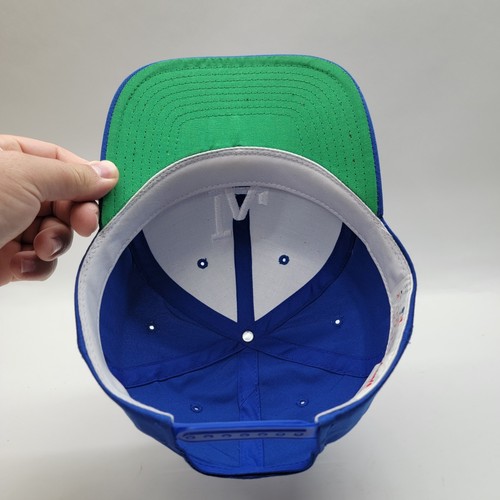 Vintage Los Angeles Dodgers Snapback Hat 90's Plain Logo Blue Annco Baseball Cap - Imagen 5 de 7