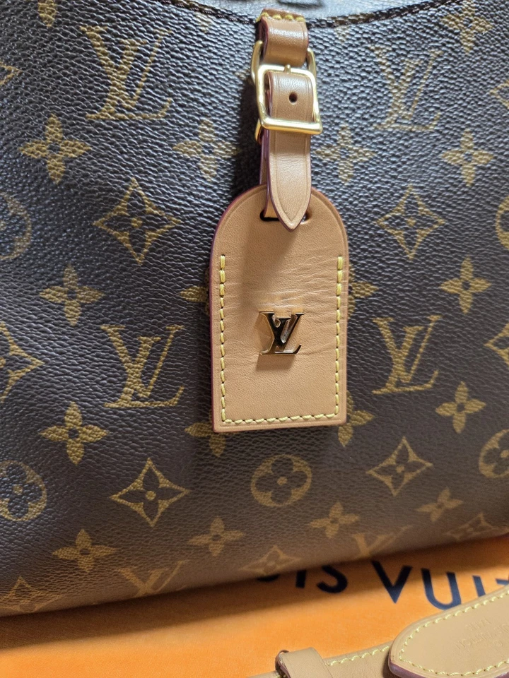 Louis Vuitton Odeon Crossbody MM Brown Canvas - Excellent Condition - Image 2 of 4
