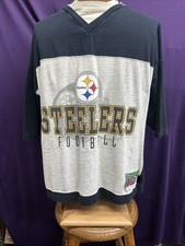 Vintage Pittsburgh Steelers Hoodie Size Large Jostens Team NFL Sportswear 70s