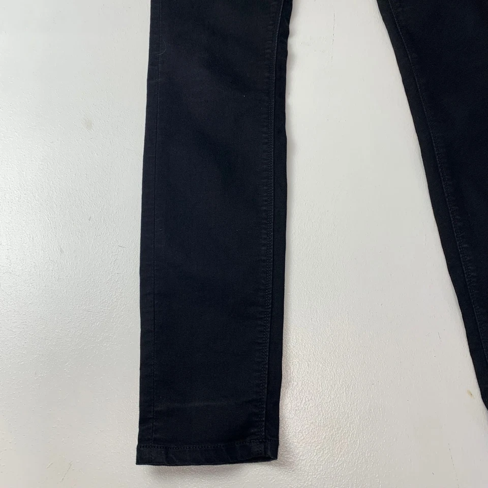Hilfiger Denim Mid Rise Skinny Jeans Black Women's UK 8 — 第 3/4 张图片