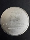 1/2 Oz  Silver Round -  Elemetal .999 Fine Silver