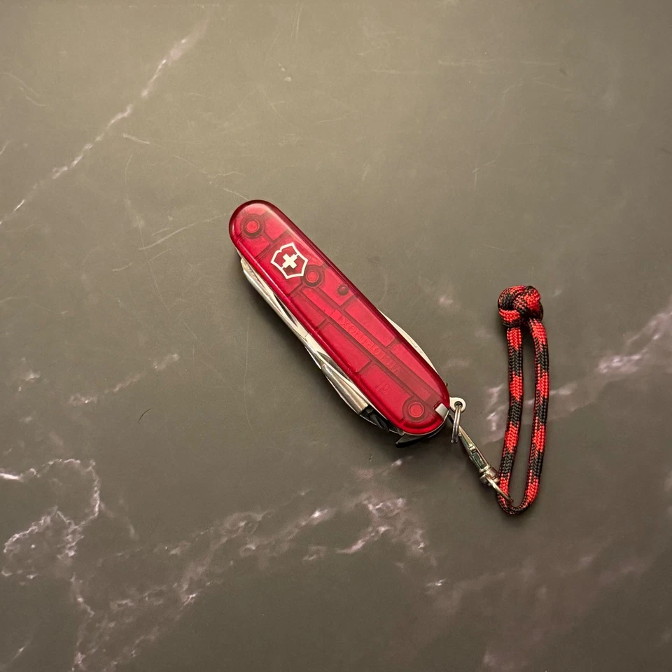 Victorinox CYBERTOOL S Oficial Suiza Rojo Translúcido, LN Foto 2 de 4