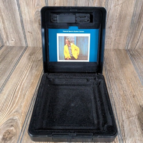 Polaroid Spectra System Auto Focus Instant Camera Flash Hard Case Vtg ...