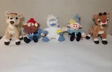Rudolph Island Of Misfits Mixed Lot of 5  Plush Stuffins CVS Toys