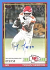 2026 Topps Tyquan Thornton- Blue Auto #/150