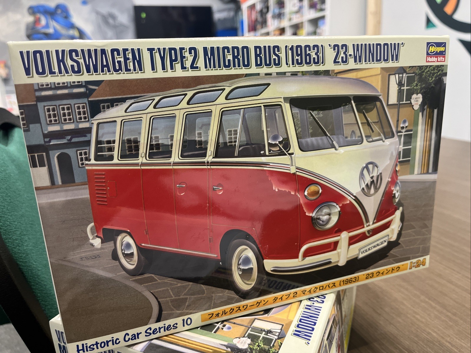1/24 Hasegawa #21210 Volkswagen Type 2 Micro Bus &lsquo;63 23-Window