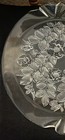 Glass Platter With Floral Design 15x 14 In  — photo 3