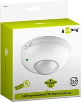 Goobay Infrarot Bewegungsmelder Aufputz-Deckenmontage 360° Erfassung 6 M 016001