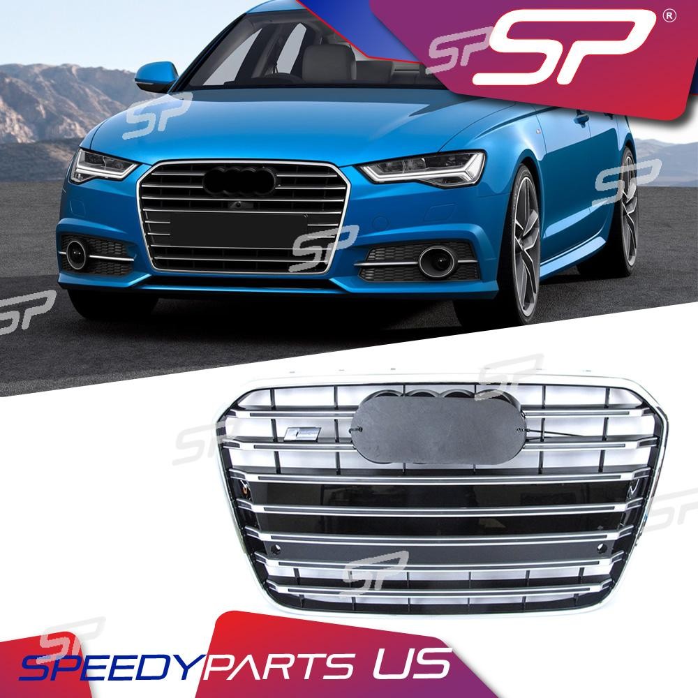 For 2012 2013 2014 2015 Audi A6 S6 C7 Front Radiator Grill Upper