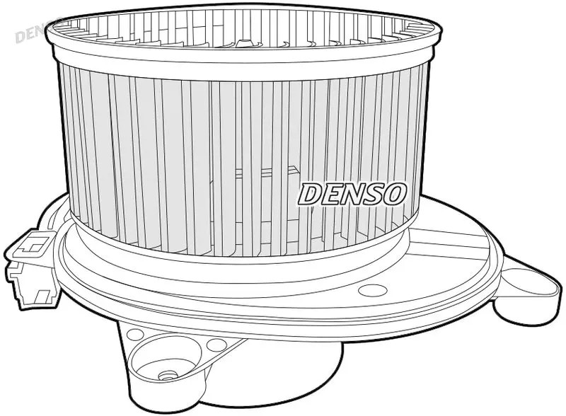 Gebläse für Linkslenker DEA06001 DENSO für CHRYSLER PT CRUISER - Bild 2