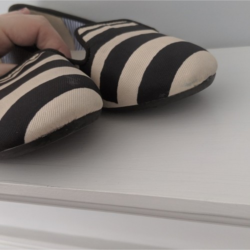 Charles Phillip Shanghai Damen-Loafer Zebra flache Schuhe 6,5 Obermaterial Leder - Bild 4 von 8