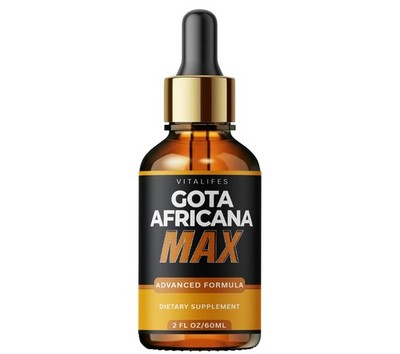 Gota Africana Max Drops for Men to Boost Performance, Stamina & Energy (2 fl oz)
