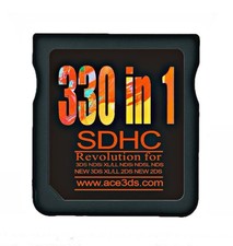 SDHC 330 in 1 Gaming Card Compatible with DS DSI 2DS 3DS 2DSXL 3DSXL