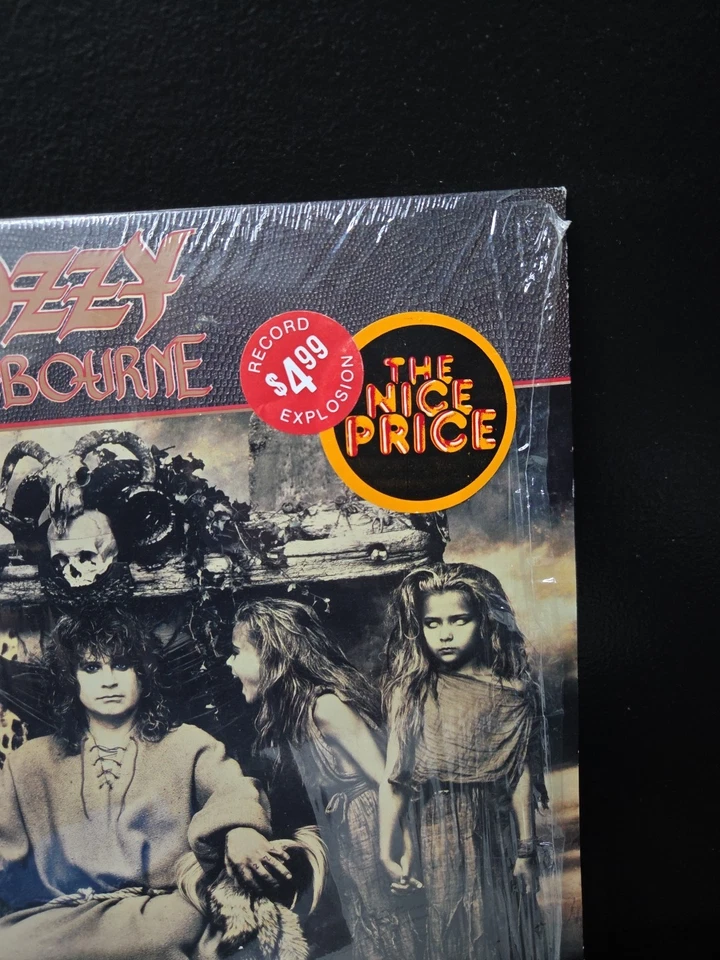 Ozzy Osbourne No Rest For The Wicked Lp Vinyl 1988 1st Press Shrink/Hype EX/NM- - Image 3 of 4