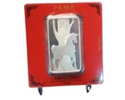 Pamp Suisse 100 gram Silver Bar 2014 Lunar Series Horse EXTREME Low Serial #924