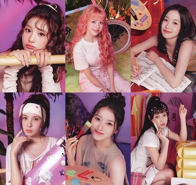 JYP Entertainment NMIXX 2024 Profile Poster Set A5 Kpop Official