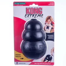 KONG Extreme Dog Toy - Fetch & Chew Toy - Treat-Filling Capabilities & Erratic B