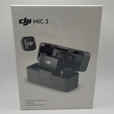 DJI - Mic 3 2 TX  1 RX  Charging Case - Black