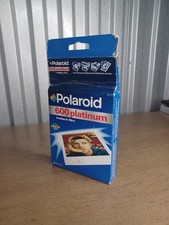VTG Polaroid 600 Platinum 10 Photos EXPIl. 09/ 2000 Factory Sealed Instant Film.