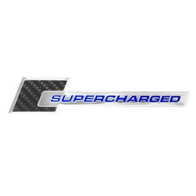 1979-2014 Ford Mustang Shelby GT500 Blue & Chrome 5.4 Supercharged Emb