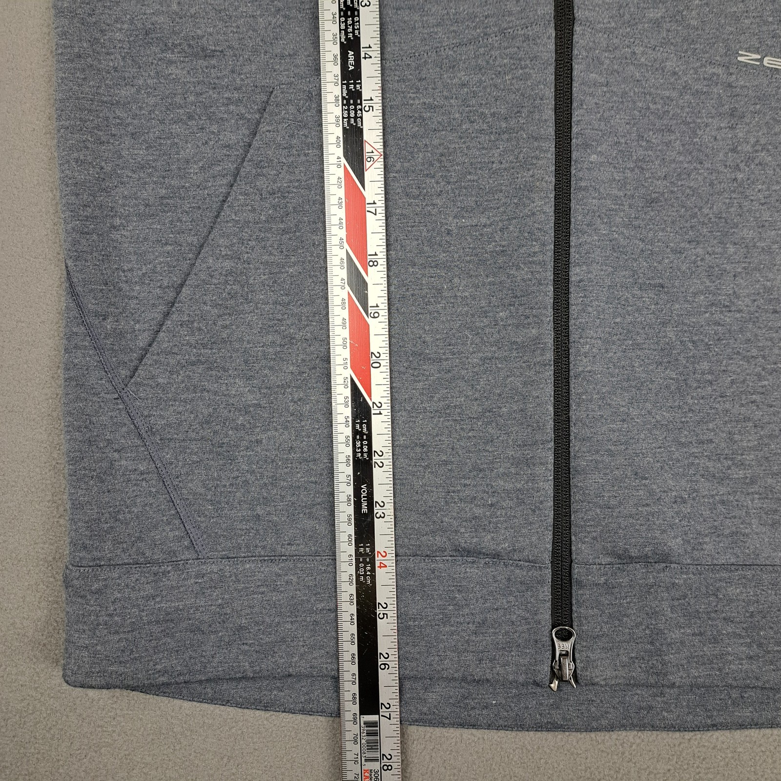 Zero Restriction Jacket Mens Small Gray Full Zip … - image 15