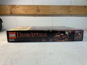 LEGO Dino Attack Fire Hammer vs. Mutant Lizards 7475 In 2005 New Retired