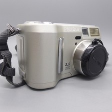 Minolta Dimage S304 3.3MP Compact Digital Camera Silver Tested