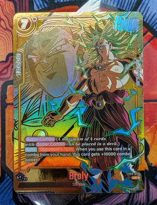 Broly FB08-088 Legendary Alternate Art Saiyan's Pride Dragon Ball
