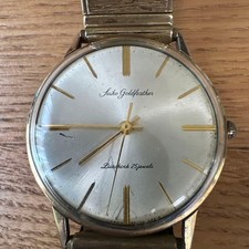 SEIKO Goldfeather Hand-Winding Watch 25 Jewels 14k Gold Filled Plated Band