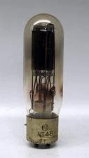 ** APPEARS "LIGHTLY USED" GENERAL ELECTRIC VT-4-B TRIODE AUDIO OUTPUT TUBE **