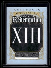 2025-26 Autographed Rookie Redemption XIII XIII Rookie Auto XIII XIII #XIII