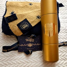 Disney Cruise Line Destiny First Wave Corkcicle Thermos and Blanket DVC Gifts