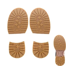 Shoe Replacement Rubber Half Sole and Heels, Shoe Pads Non-Skid Sole Protecto...