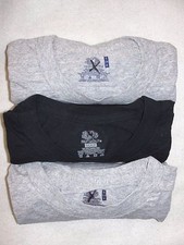 Men's Fruit of the Loom 3 Crew Neck T-Shirts - Size S 34-36"