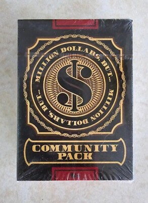 Million Dollars, But... The Game: Community Pack BRAND NEW Sealed Expansion