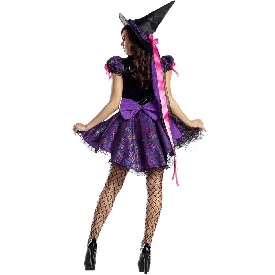 Witch Costume Halloween Costume Witch Costume Cos Costume Festival Party Stage - Image 2 of 3