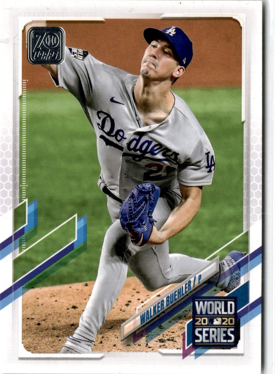 Walker Buehler 2021 Topps 2020 World Series #44 Series One LA