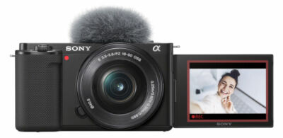 Sony Alpha ZV-E10 25,0 MP  Spiegellose Systemkamera Vlog-Kamera Schwarz 16-50mm