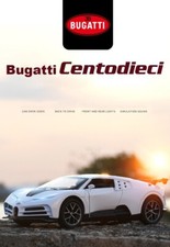 1:32 Bugatti Centodieci Coupe 1/32 Diecast Metal Model Car Gift Toy Kids Adults