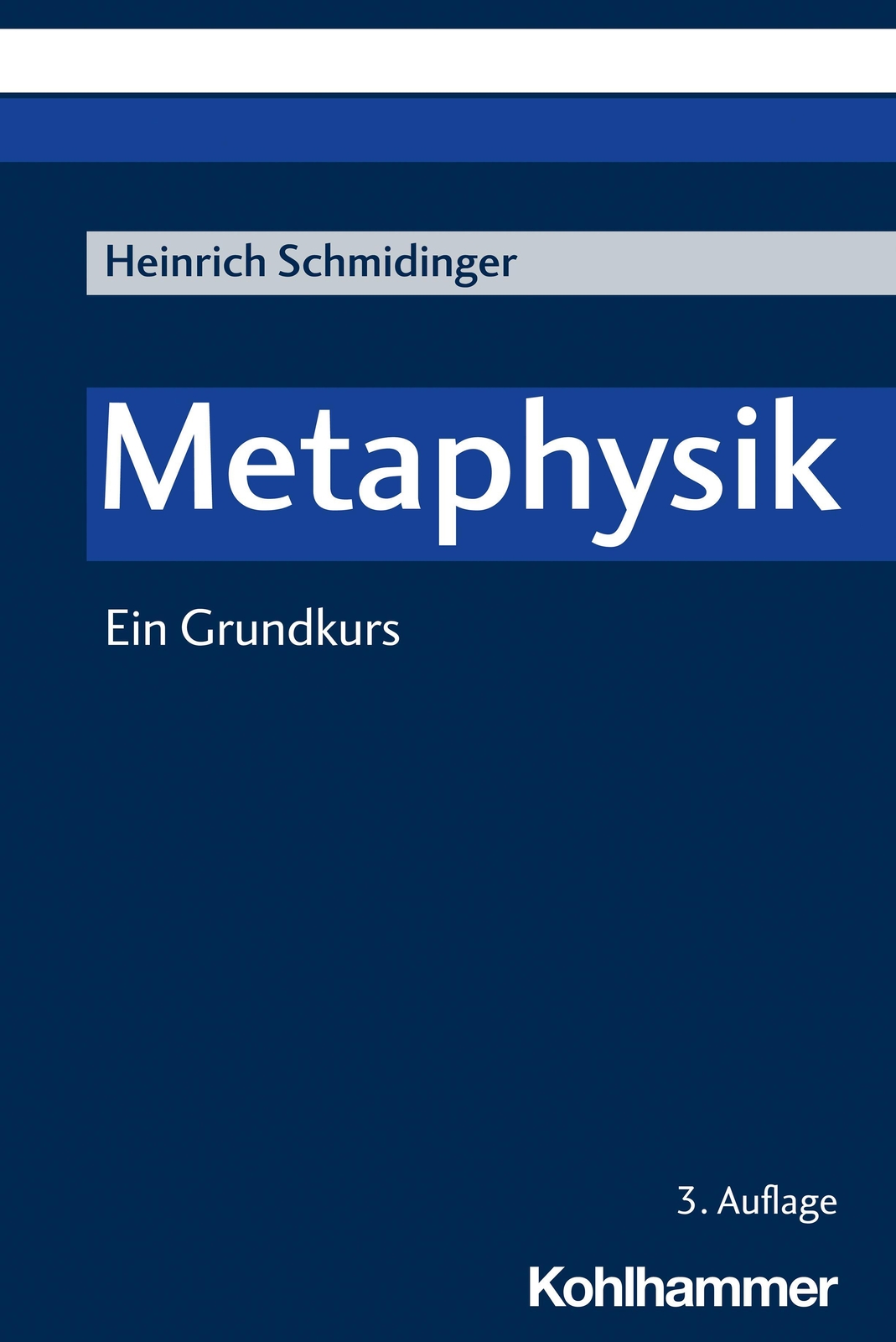 Thumbnail - Metaphysik Heinrich Schmidinger