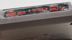 3in1 Spiel Super Mario Bros Tetris Nintendo World Cup Nintendo NES NES ZZ NOE