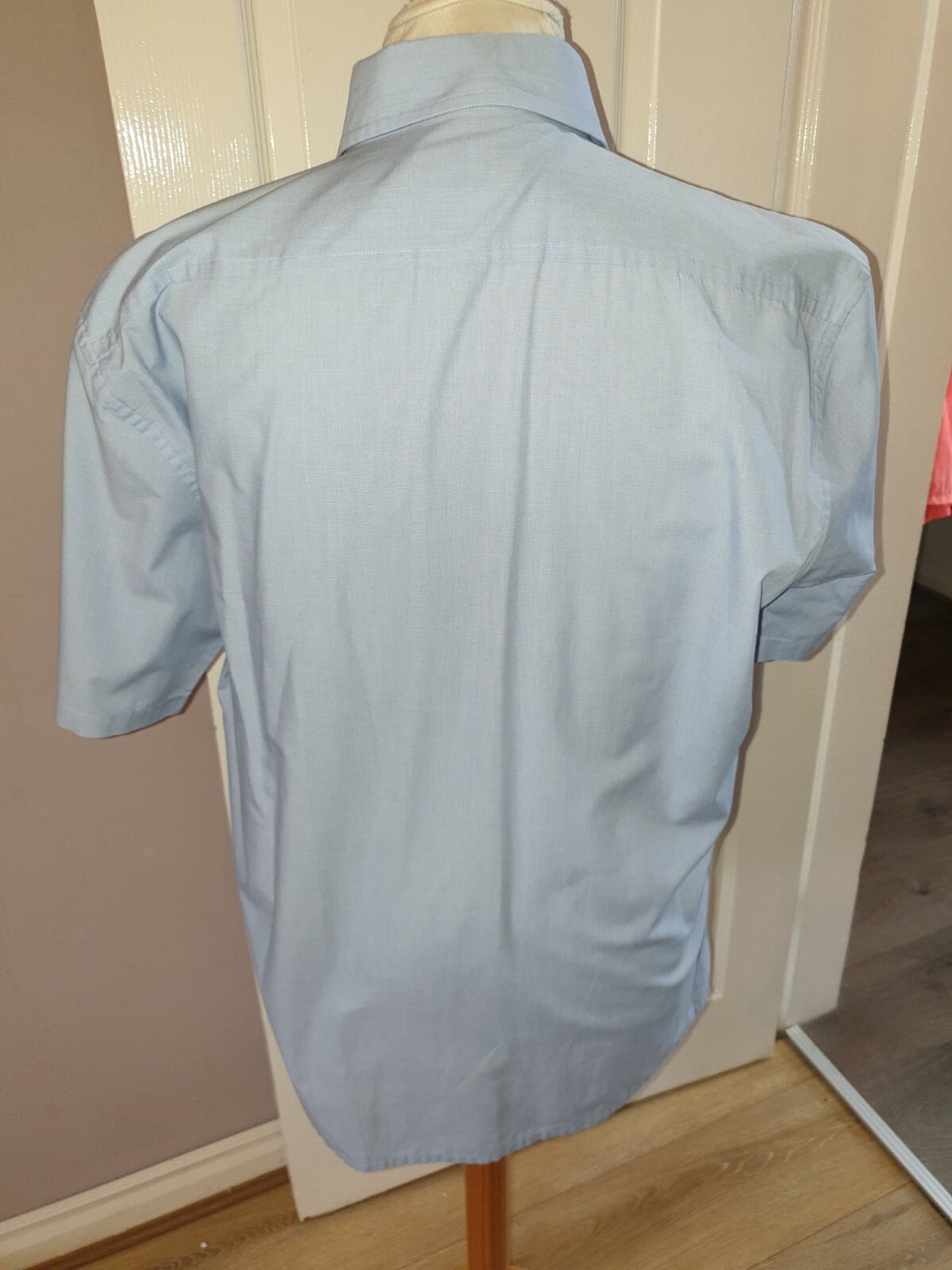 SUPERBA CAMICIA DA UOMO DI MARCA YVES SAINT LAURENT S S 100% COTONE UK GRANDE PREZZO SPECIALE £85